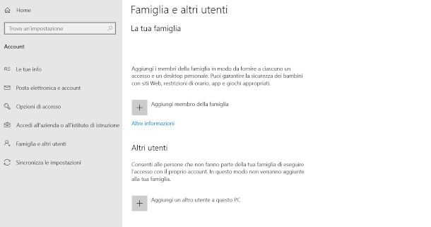 schermata creazione nuovo account Microsoft