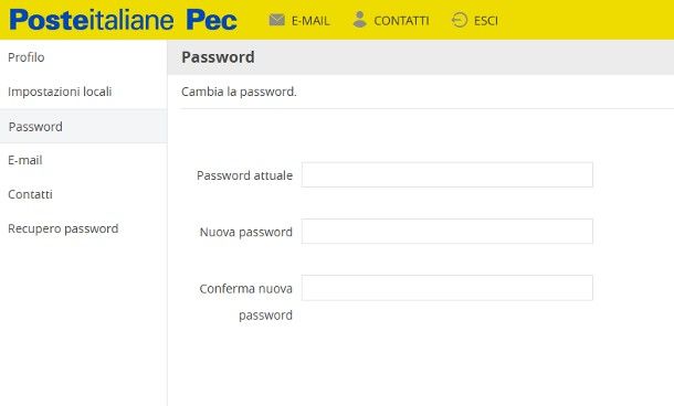 Come rinnovare PEC Poste Italiane