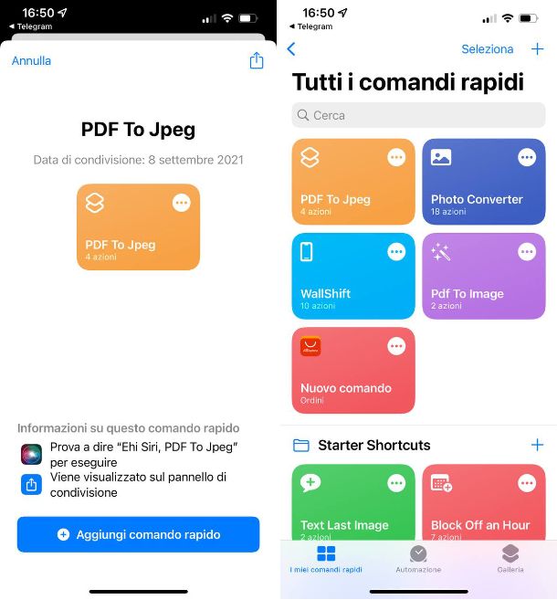 Come trasformare un PDF in JPG con iPhone