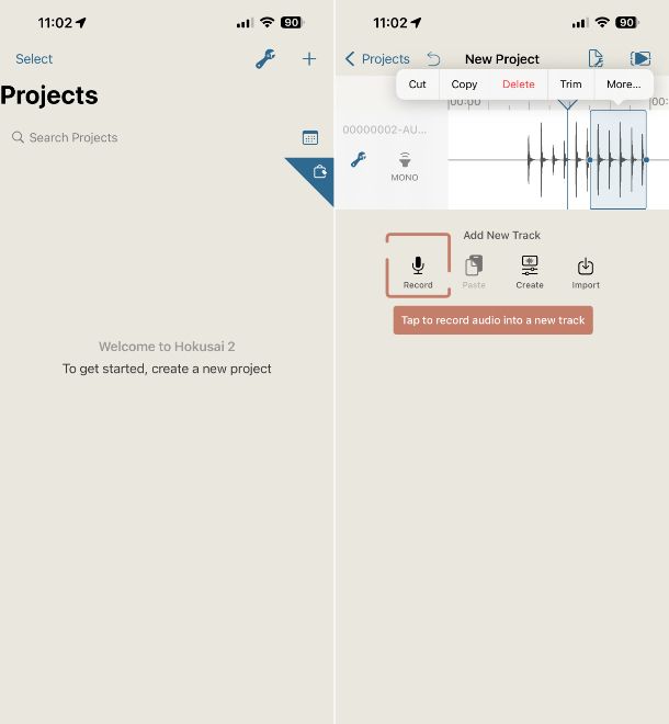 Hokusai Audio Editor