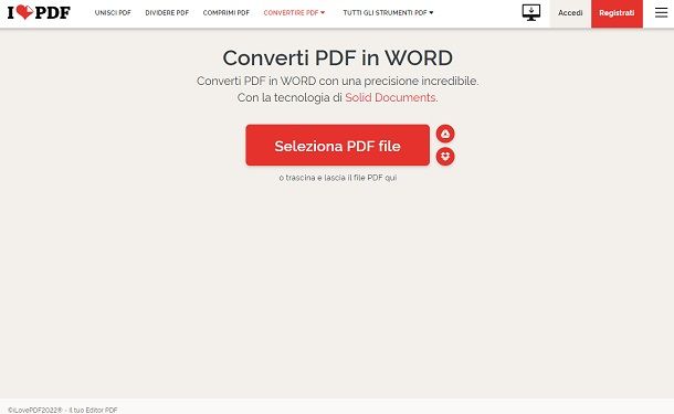 ilovepdf sito