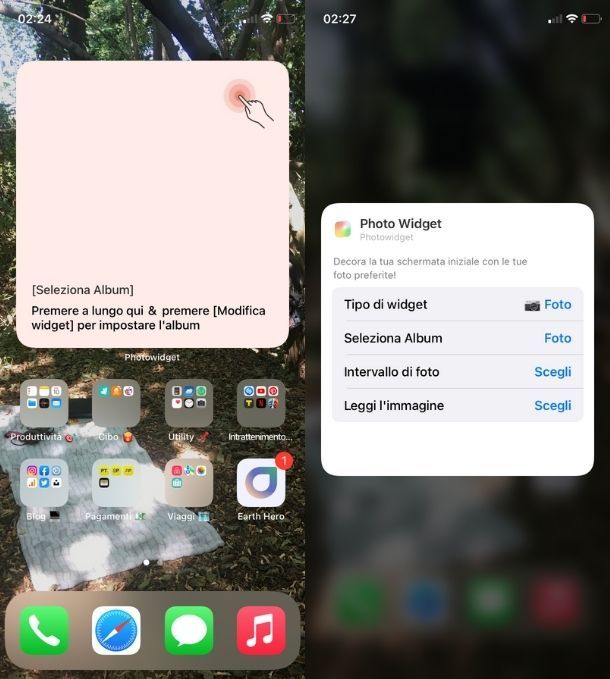 Photowidget iPhone