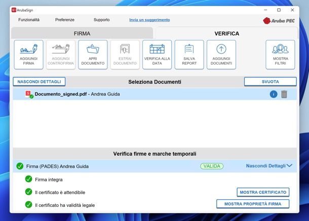 Firma Digitale Remota Aruba