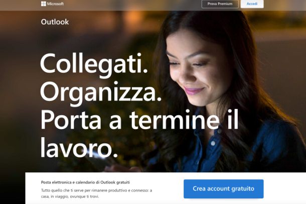 Come creare una mail Outlook