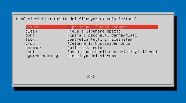 Come riavviare PC in modalità provvisoria: Linux