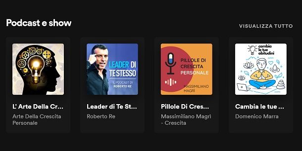 Migliori podcast Spotify: crescita personale
