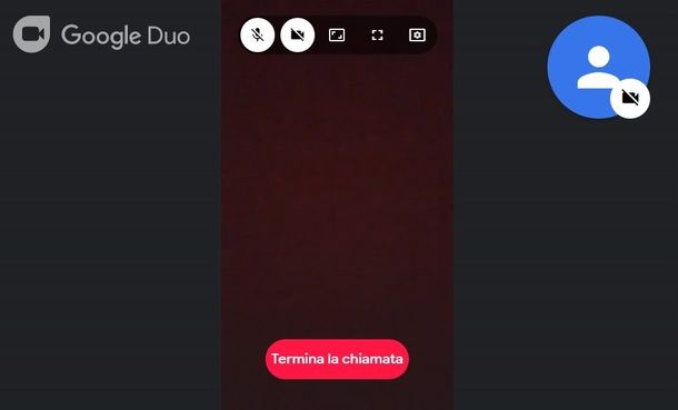 Google Duo videochiamata