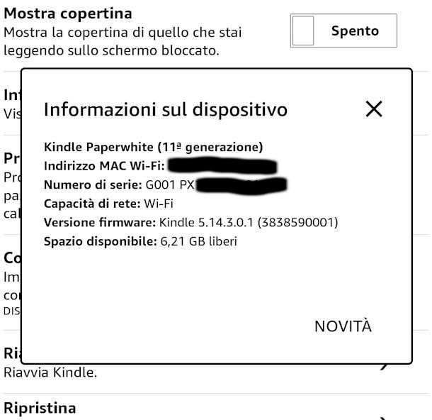 Come aggiornare Kindle