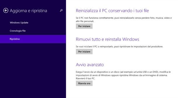 Come riavviare in modalità provvisoria Windows 8