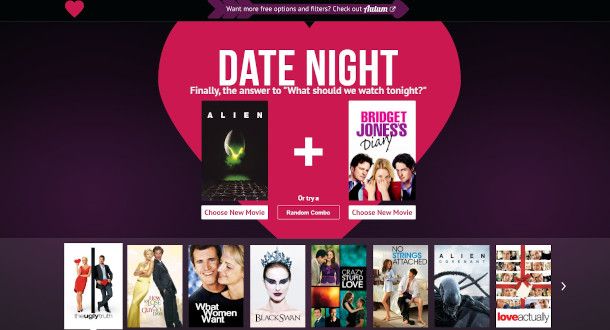 impostazione film su sito Date Night Movie