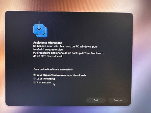 Come ripristinare Mac da Time Machine