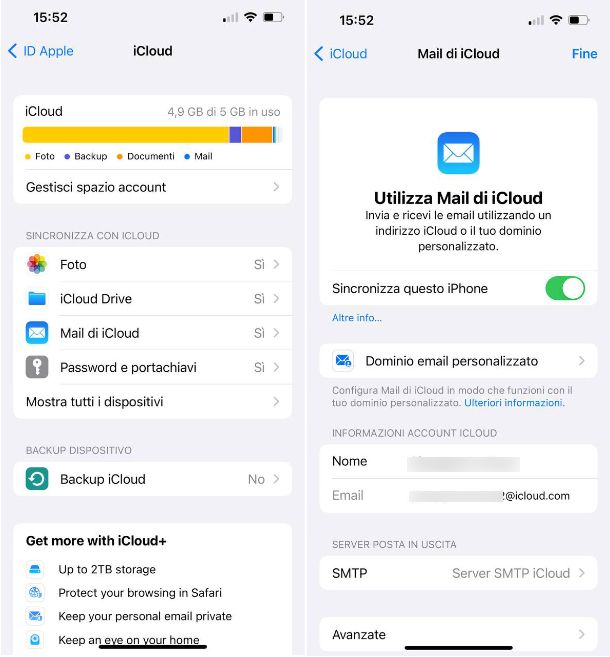 Come creare una mail iCloud