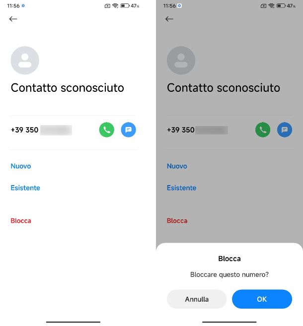 Come bloccare SMS Xiaomi