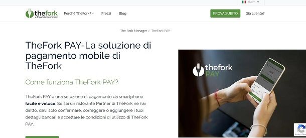 thefork pay