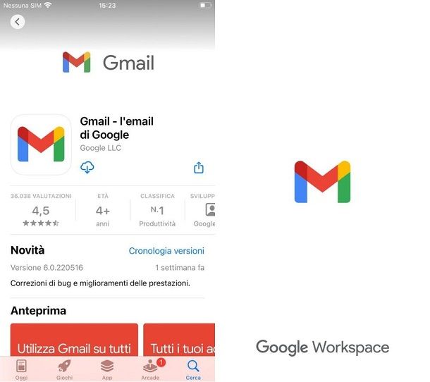 gmail iphone