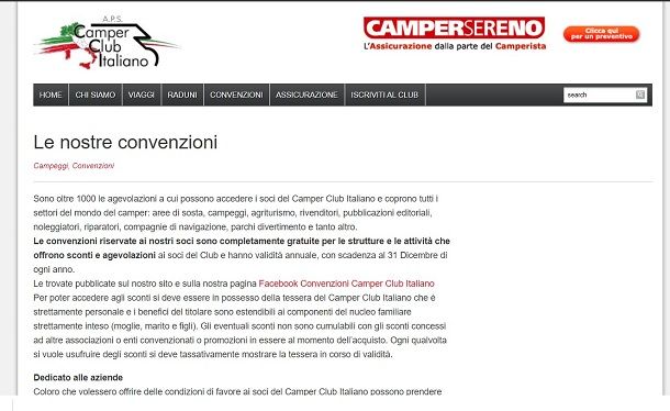 camper club italiano