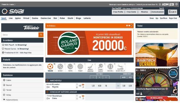 online casino aams casuale Suggerimento