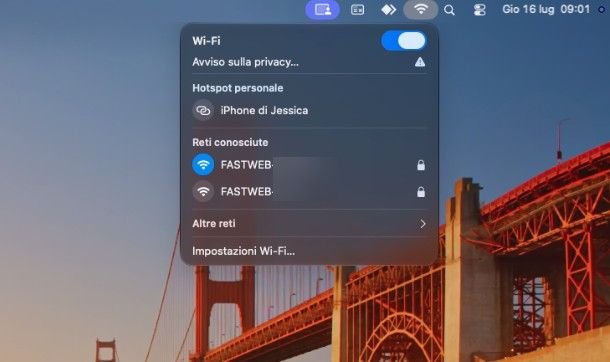 Come fare da hotspot al PC