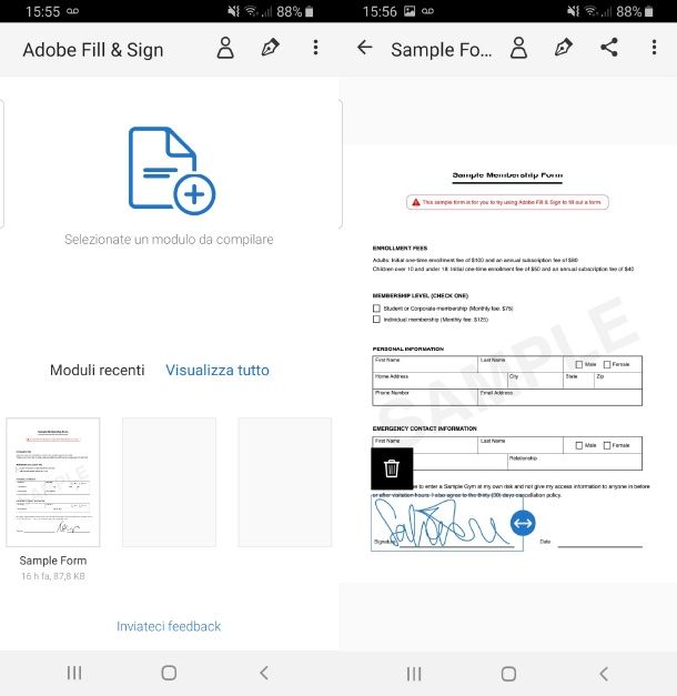 app firma digitale adobe