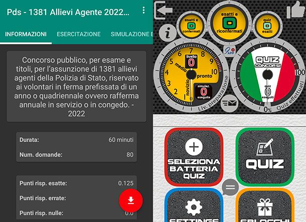 Altre app per concorsi pubblici