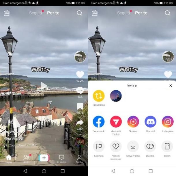 Come vedere i TikTok repostati