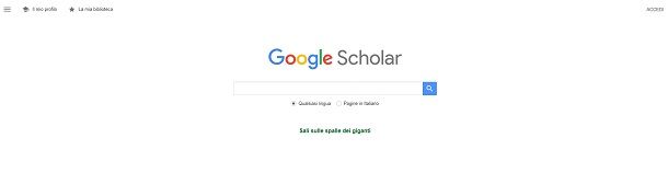 Cercare articoli scientifici su Google Scholar