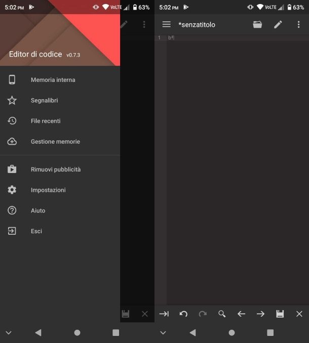 Code Editor — Compiler & IDE per Android