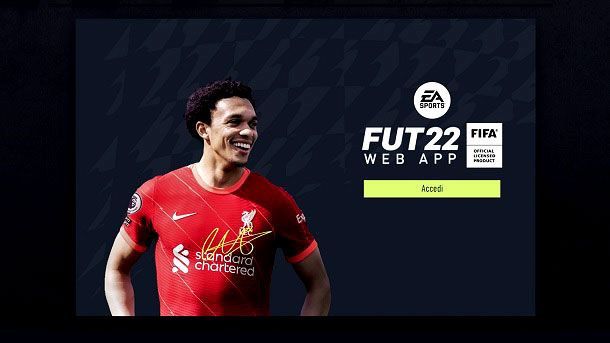 FUT Web App FIFA 22