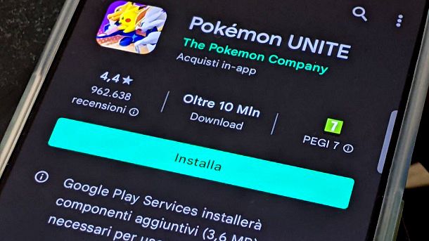 Come scaricare Pokémon UNITE su Android