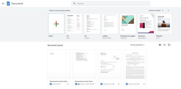 documenti google