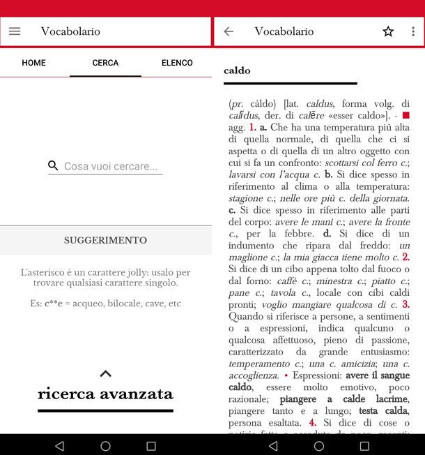 App per arricchire il lessico italiano Il Vocabolario Treccani