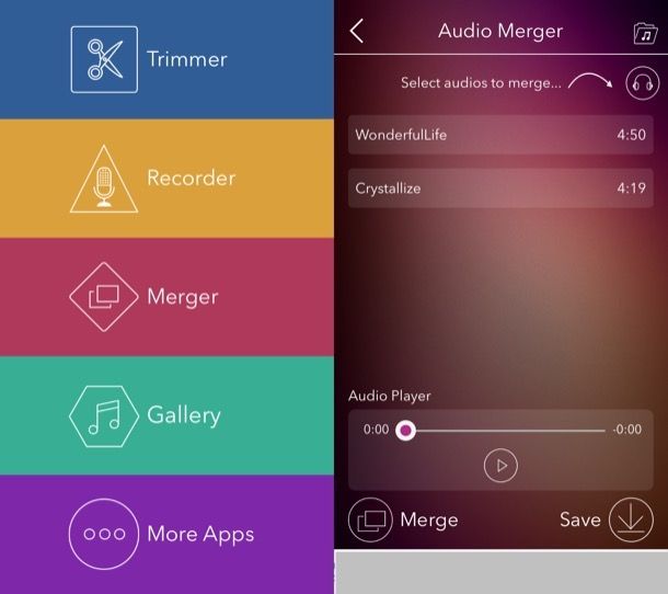 Altre app per modificare audio gratis