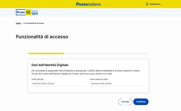 Come pagare SPID Poste per altra persona