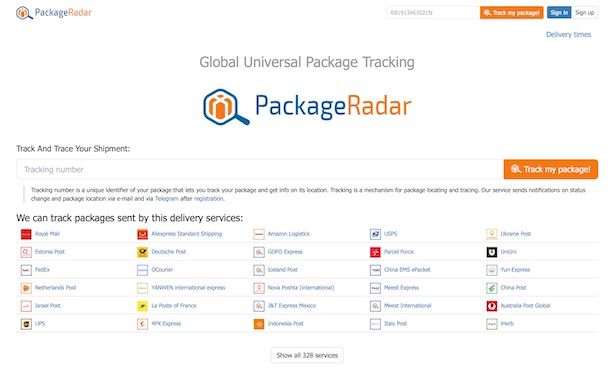 PackageRadar