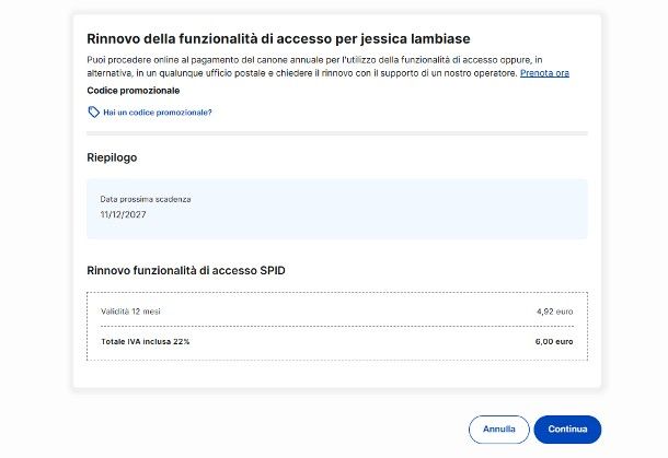 Come pagare SPID Poste per altra persona