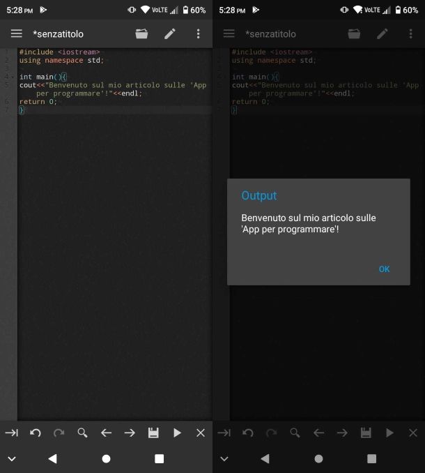 Code Editor — Compiler & IDE per Android