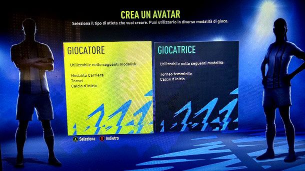 Crea un Avatar FIFA