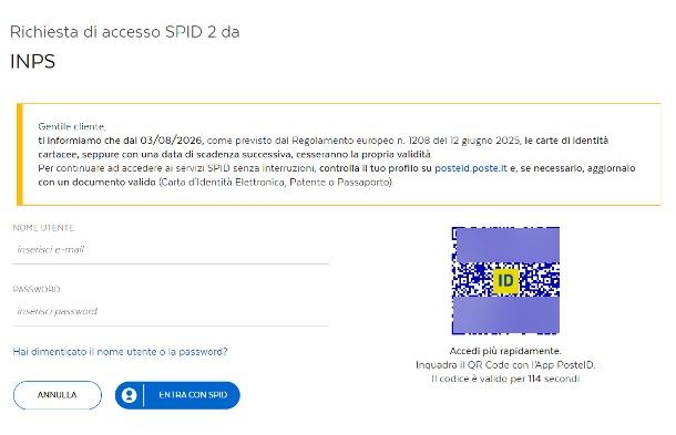 App per SPID