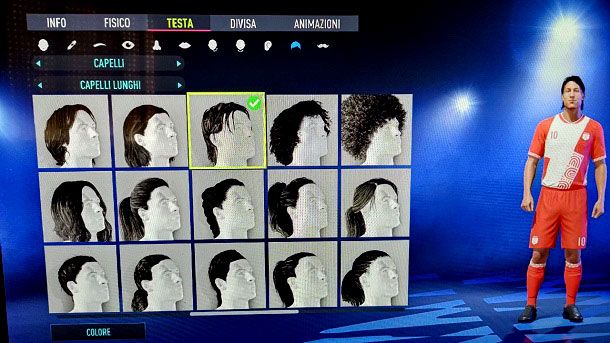 Capelli Francesco Totti FIFA