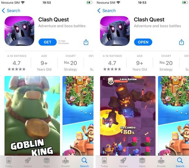 Clash Quest iOS