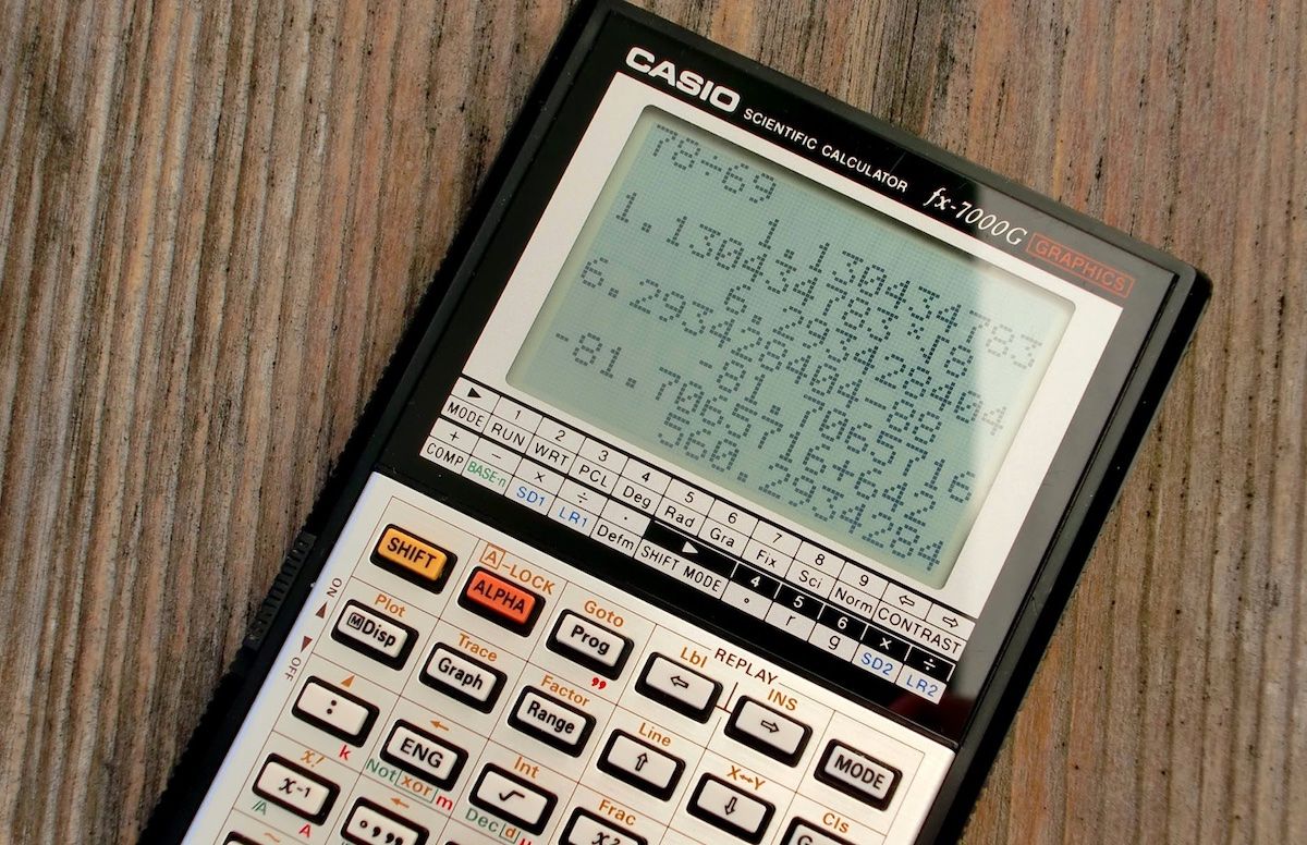 Calcolatrice scientifica Casio