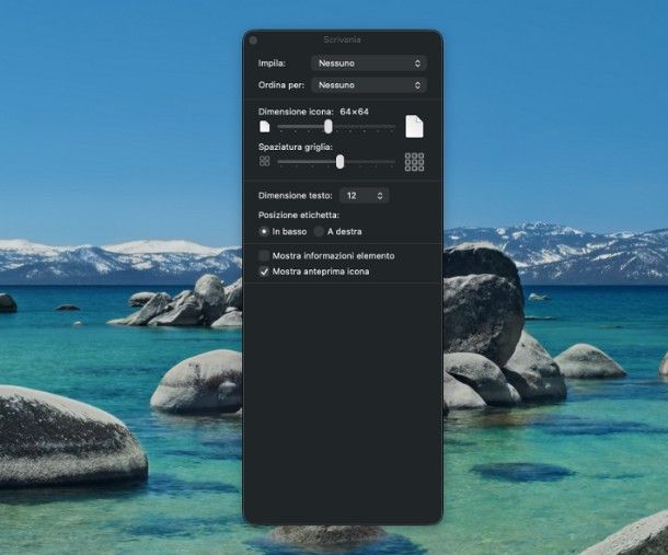 Come rimpicciolire le icone sul desktop