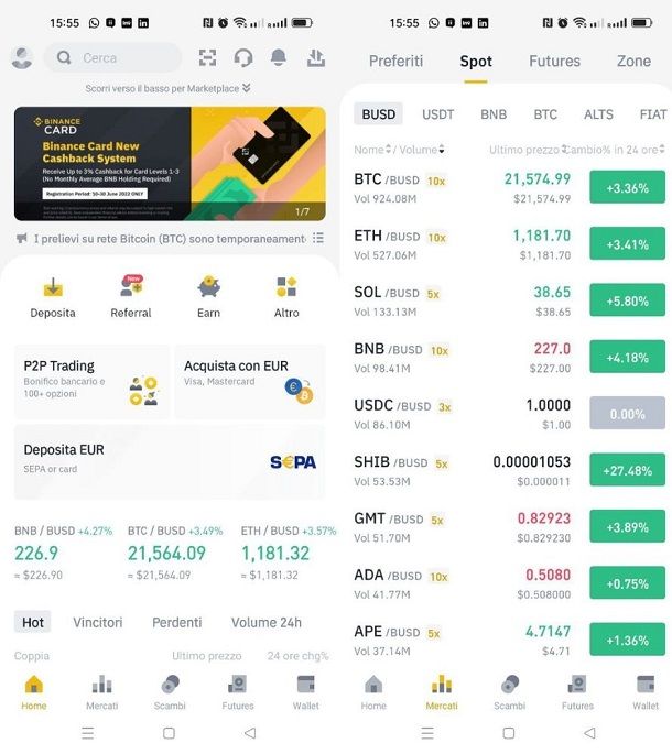 binance app