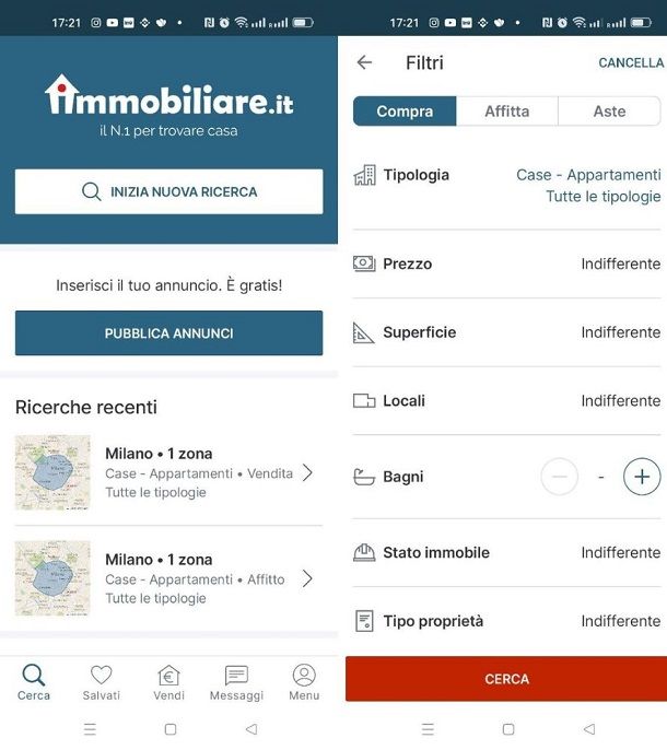 immobiliare.it app