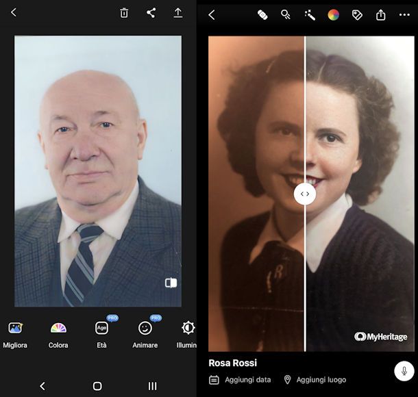 app animazione foto