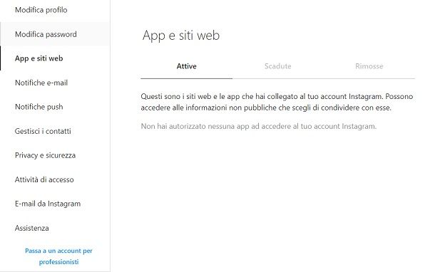 App e siti Web