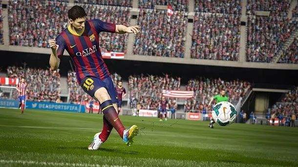 Lionel Messi Regen FIFA