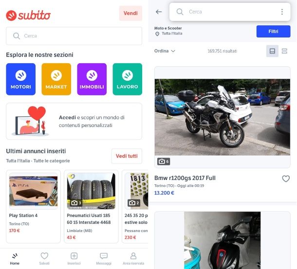 Subito.it Moto