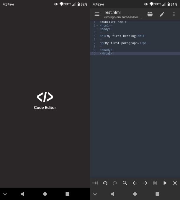 Code Editor — Compiler & IDE per Android