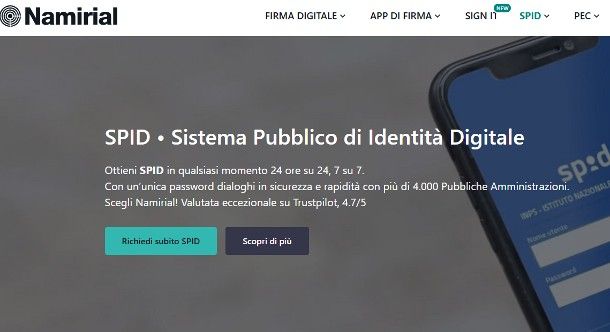 App per SPID